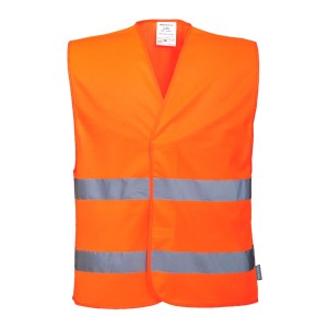 COLETE ALTA VISIBILIDADE LARANJA FLOURESCENTE *